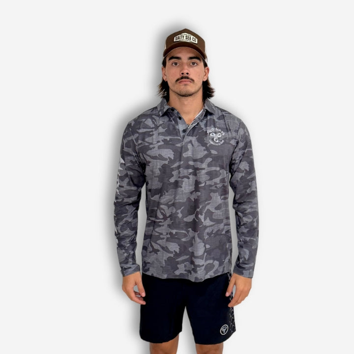 Dark Grey Camo Jersey