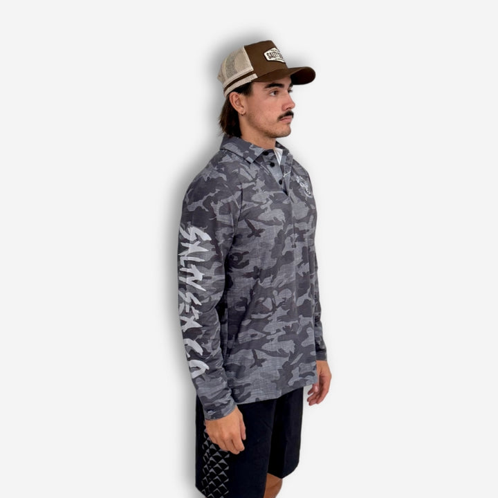 Dark Grey Camo Jersey
