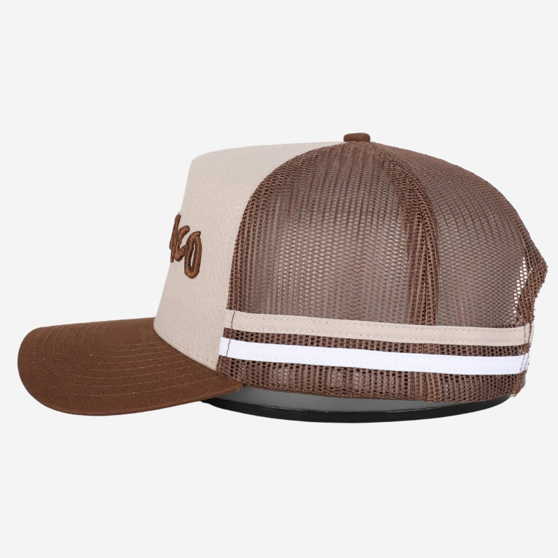 Brown/ Cream Trucker