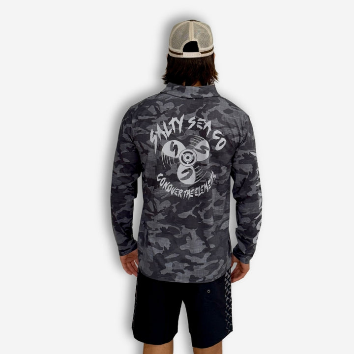 Dark Grey Camo Jersey