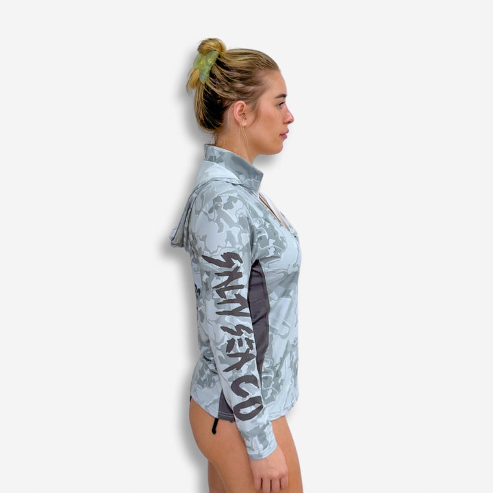 Women's Grey Camo Jersey (FREE Shadow Sunglasses)