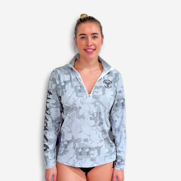 Women's Grey Camo Jersey (FREE Shadow Sunglasses)