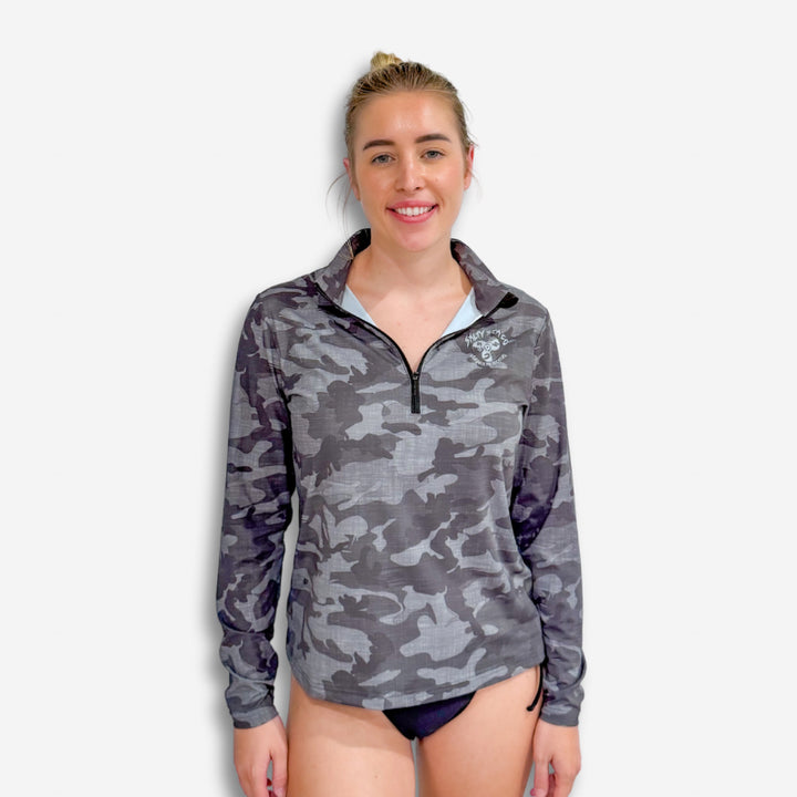Women's Collared Camo Jersey (FREE Fugeo Sunnies)